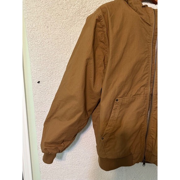 Lee The Workwear Sherpa‎ Lined Men's Utility Bomber Jacket - Picture 6 of 16